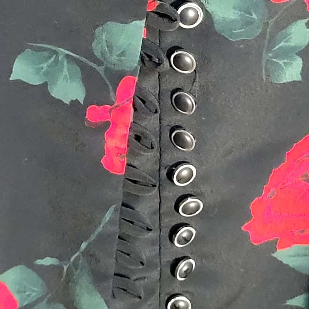 VINTAGE SSADA Rose Sleeveless Dress - Picture 7 of 12